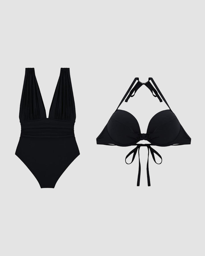 Karina | V-Neck Shaping Swimsuit