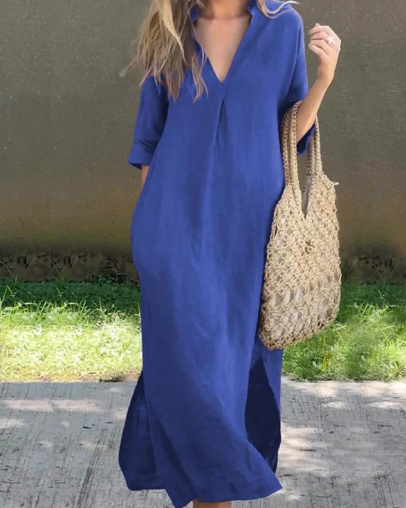 Simba | Effortless Dress With Pockets