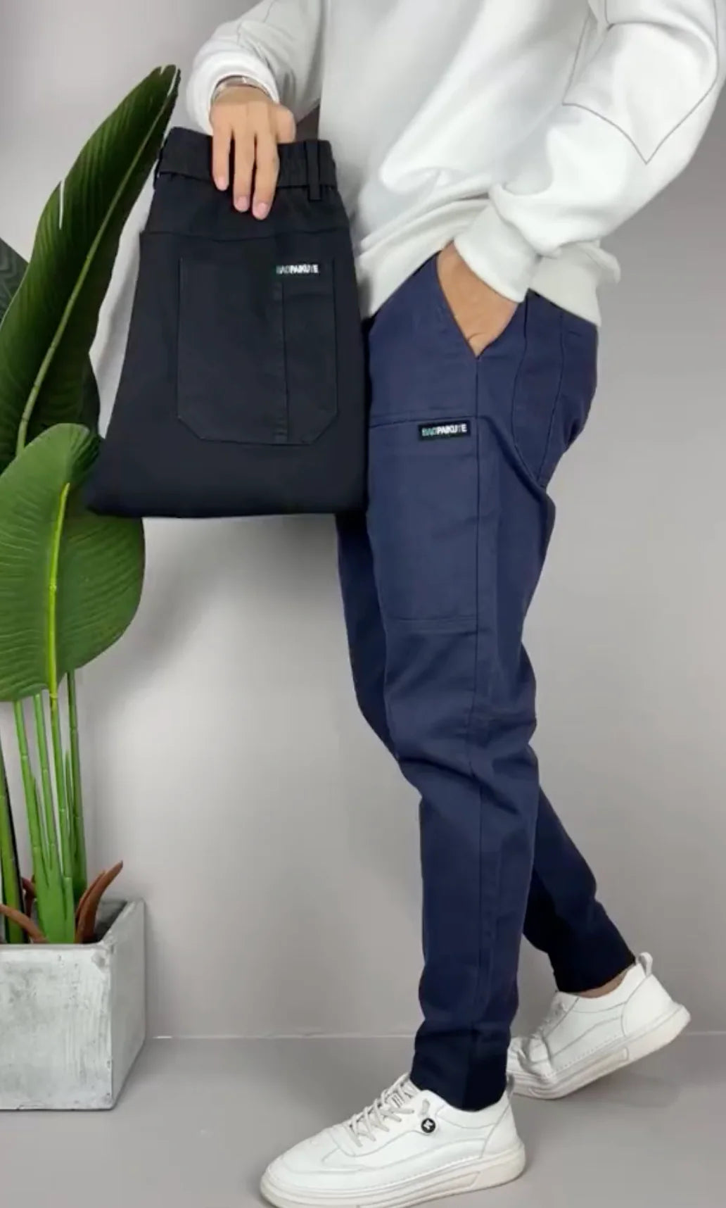 1+1 FREE | Noa - Premium Stretch Cargo Pants