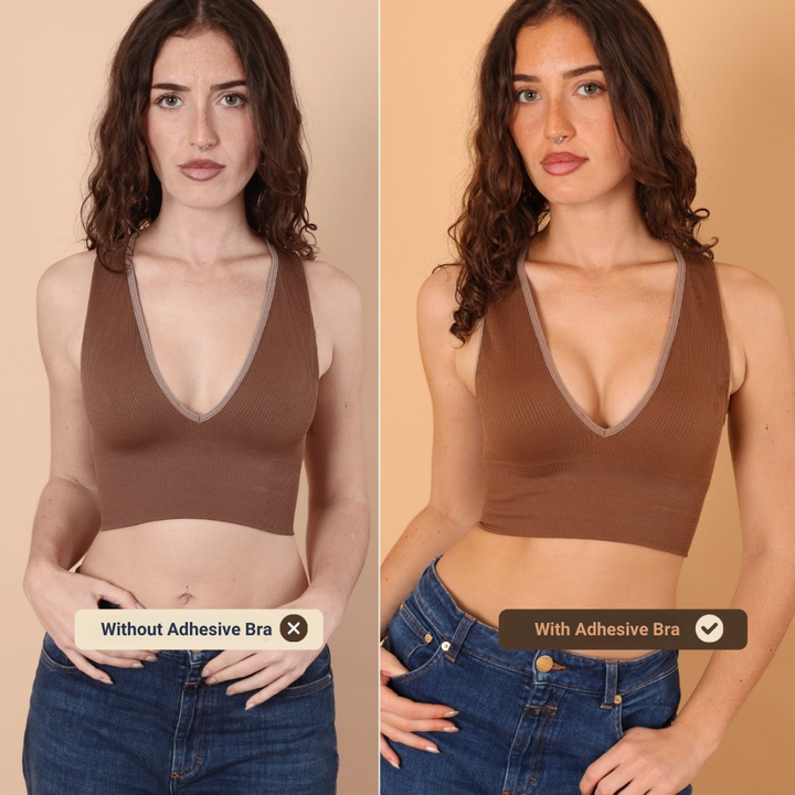 Agatha | Strapless Push‑Up Adhesive Bra