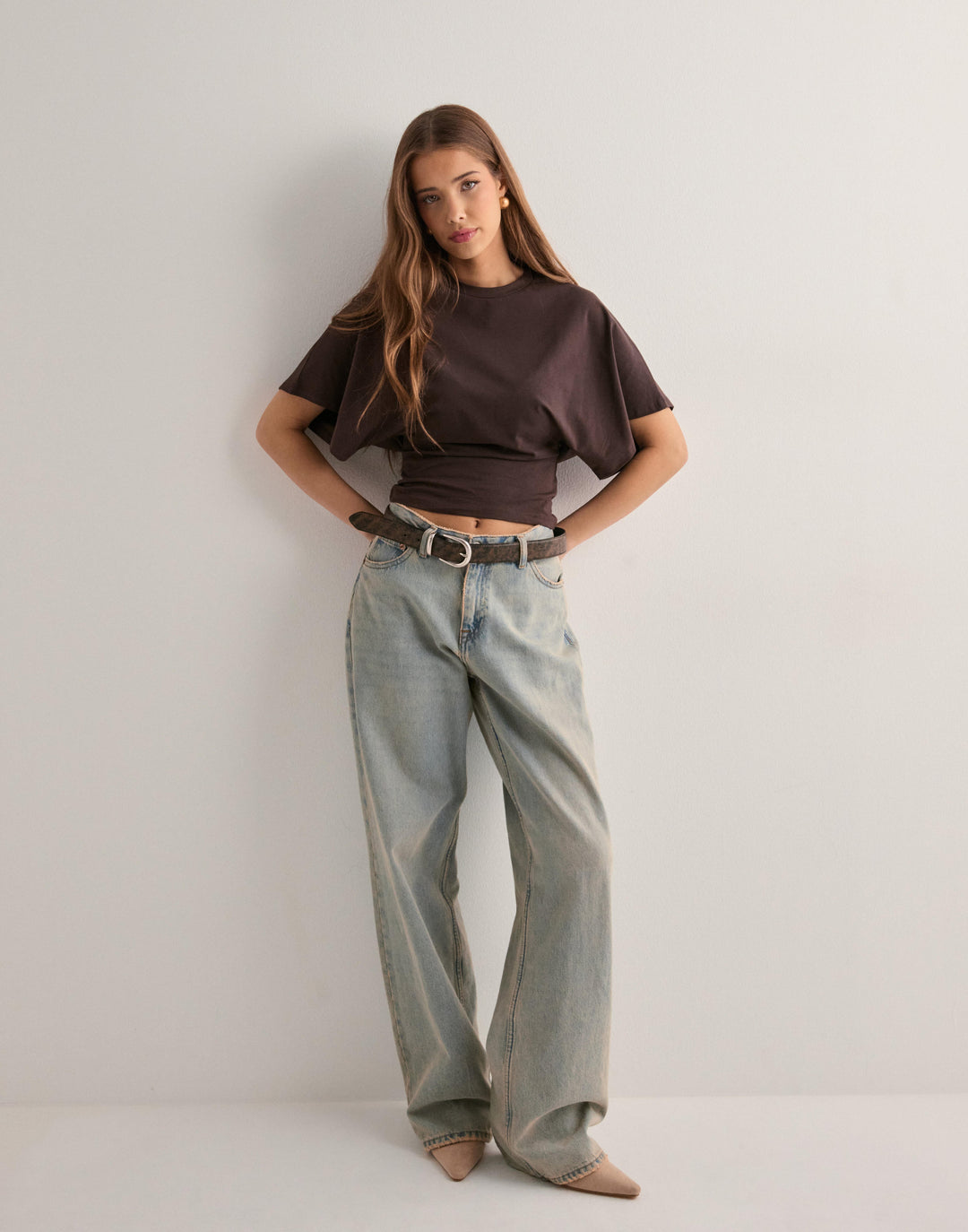 1+1 FREE | Bianca - Wide sleeve icon T-shirt