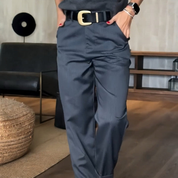 Mathilda – Striped Tailored Pants