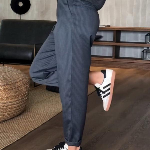 Mathilda – Striped Tailored Pants