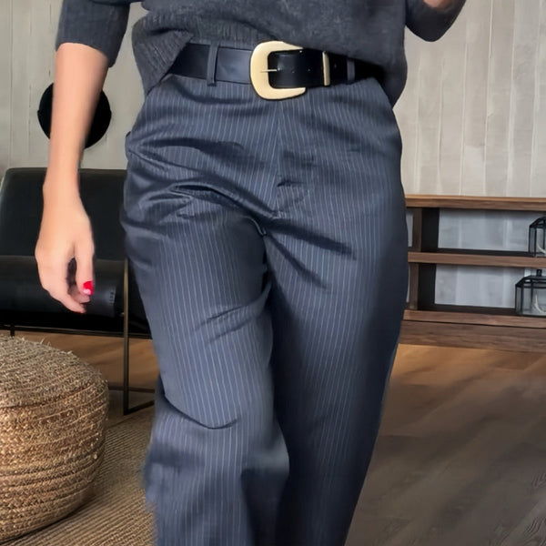 Mathilda – Striped Tailored Pants