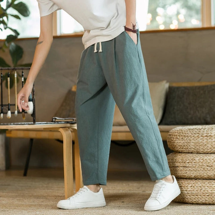 1+1 FREE | Fresco - Cotton Trousers