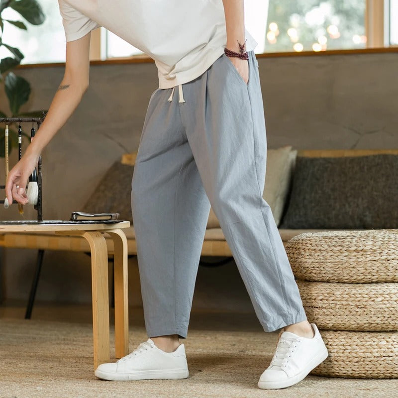 1+1 FREE | Fresco - Cotton Trousers