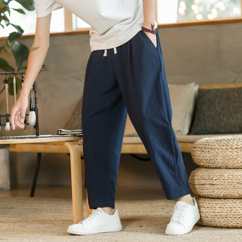 1+1 FREE | Fresco - Cotton Trousers
