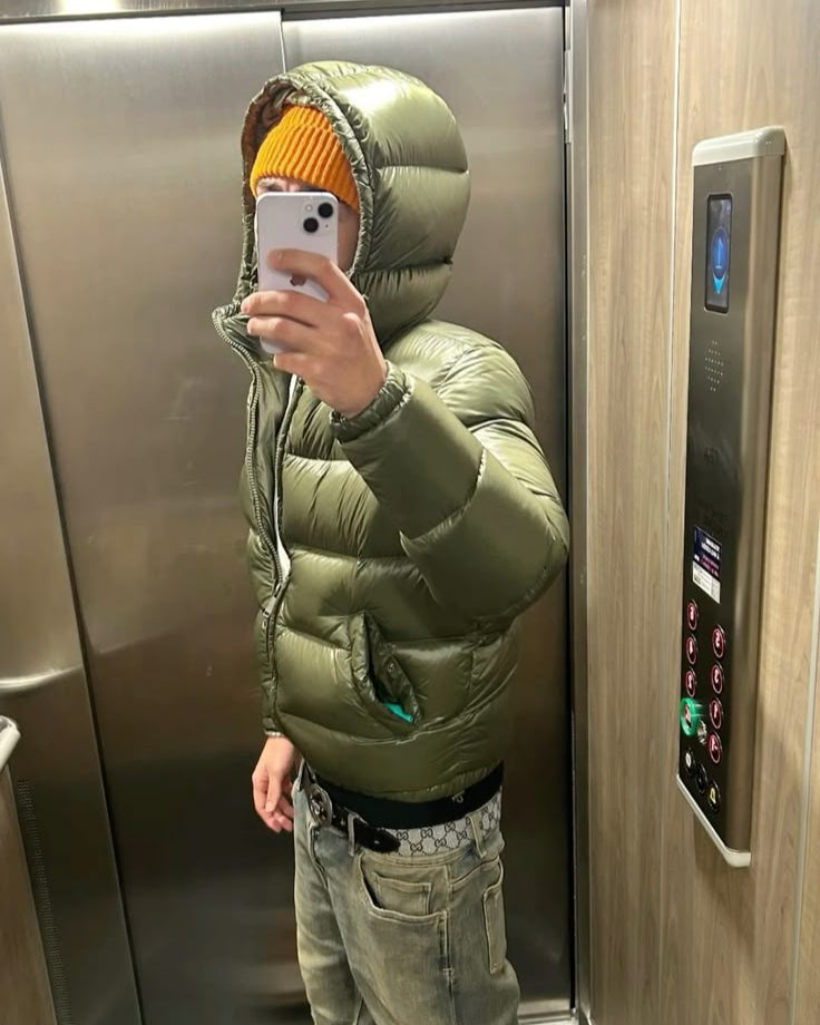 Sage | Unisex Quilted Puffer Jacket