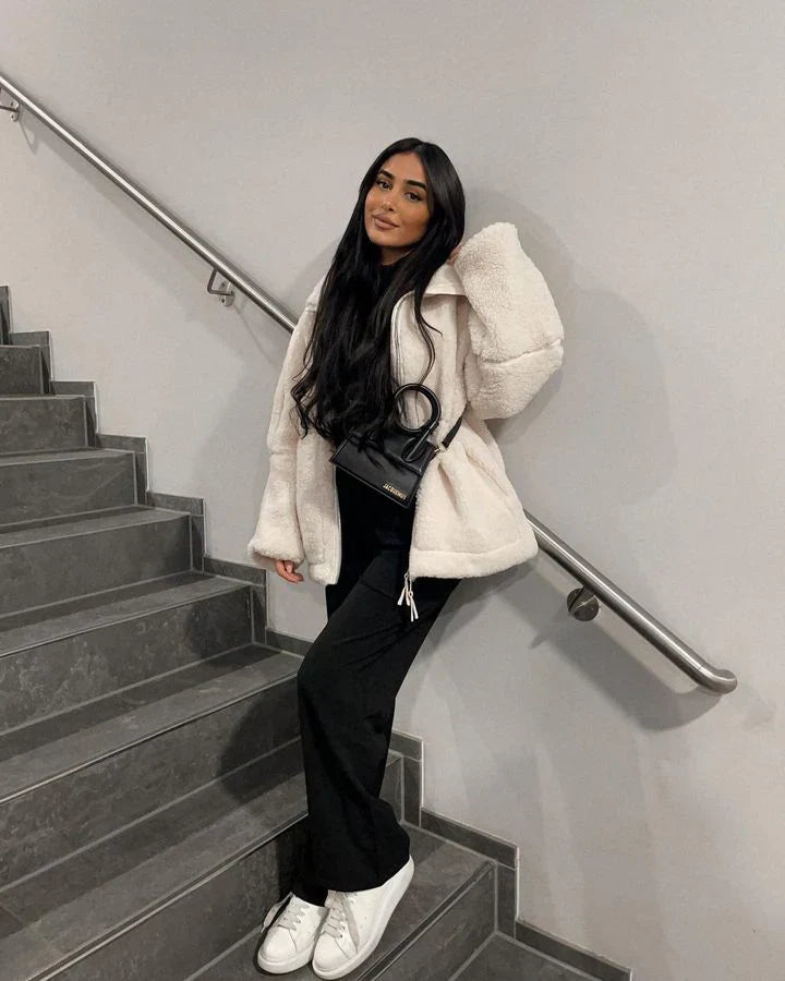 Kaja | Cozy Teddy Coat