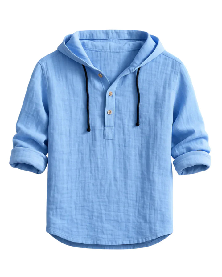 Grayson | Refined Hooded Shirt