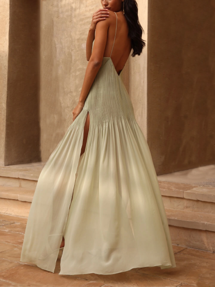 Serina | Pleated Elegance Dress