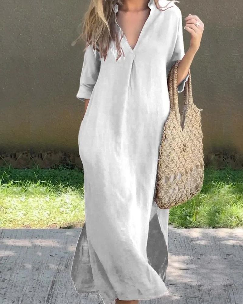 Simba | Effortless Dress With Pockets