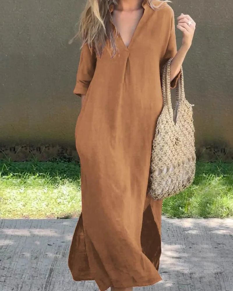 Simba | Effortless Dress With Pockets