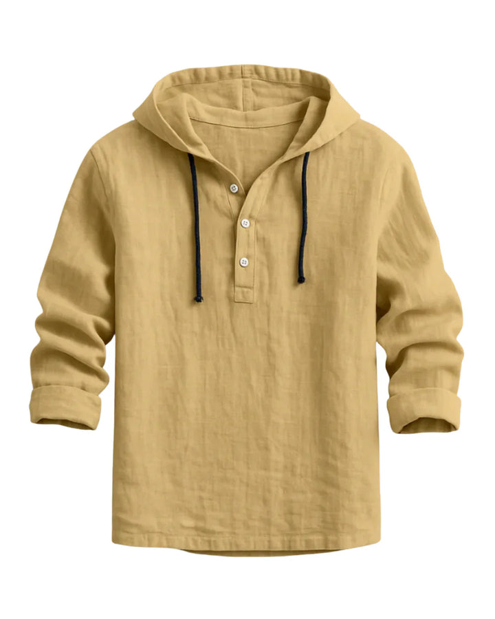 Grayson | Refined Hooded Shirt