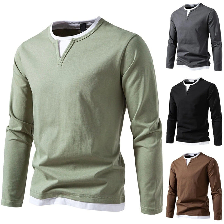 1+1 FREE | Martin - Long Sleeve Henley