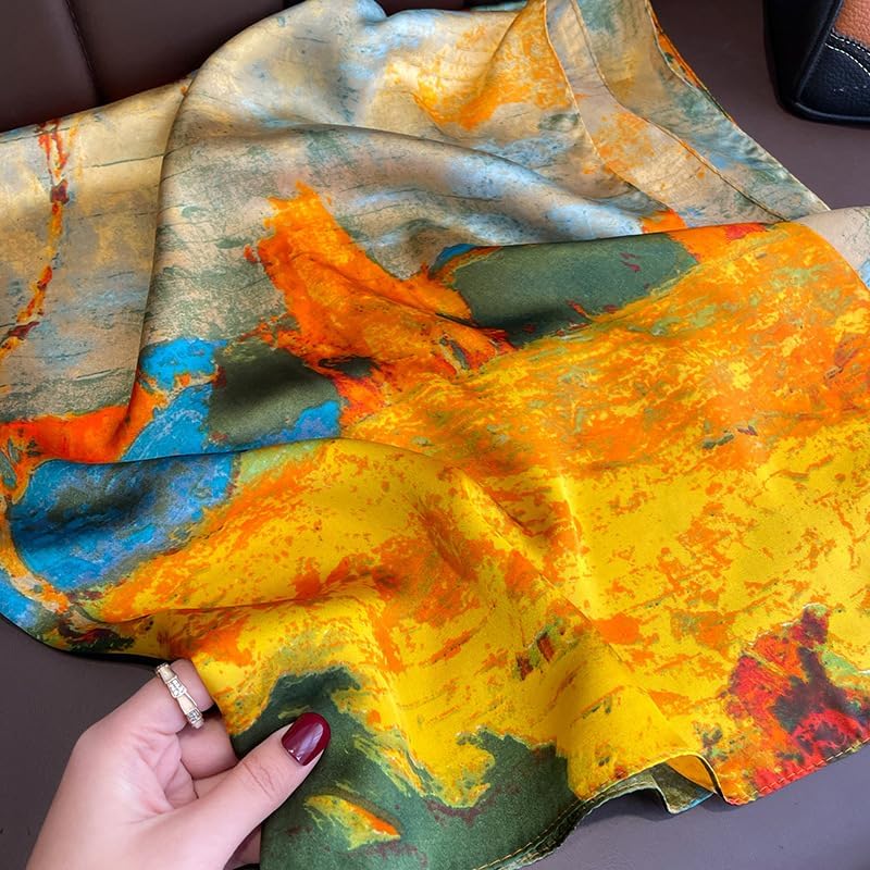 Aveline | Silk-Touch Statement Scarf