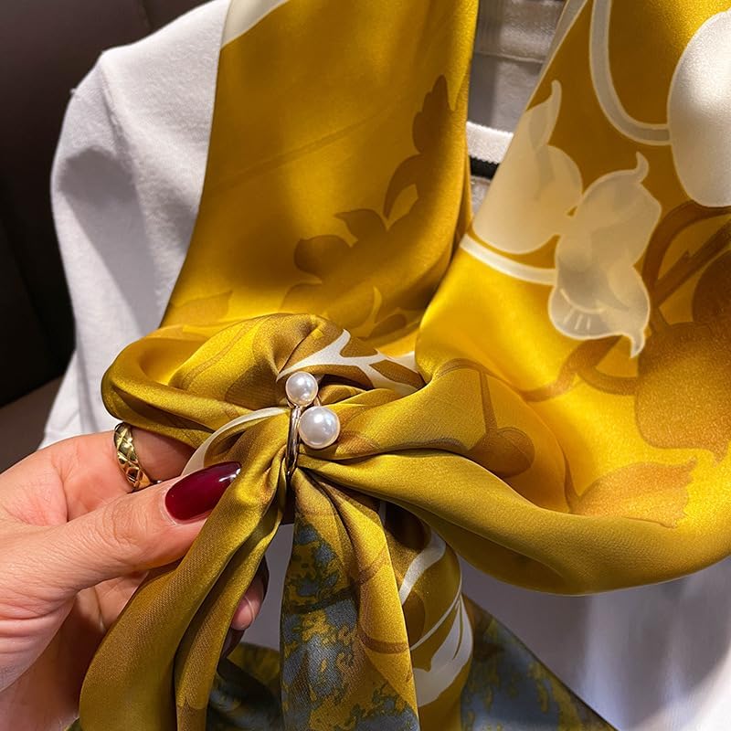 Aveline | Silk-Touch Statement Scarf