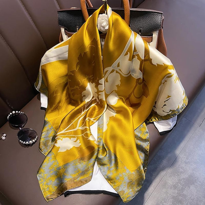 Aveline | Silk-Touch Statement Scarf