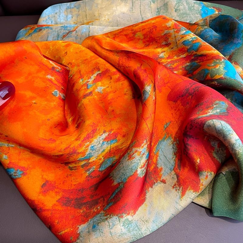 Aveline | Silk-Touch Statement Scarf