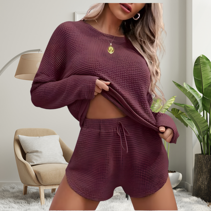 Hollis | Cozy Lounge Pajama Set
