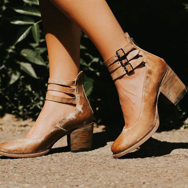 Celeste | Vintage-Inspired Comfort Pumps