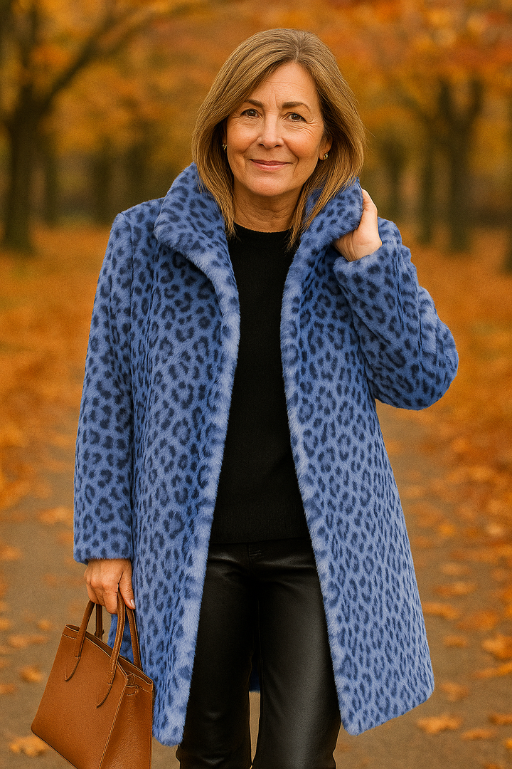 Averly | Soft Long Leopard Coat