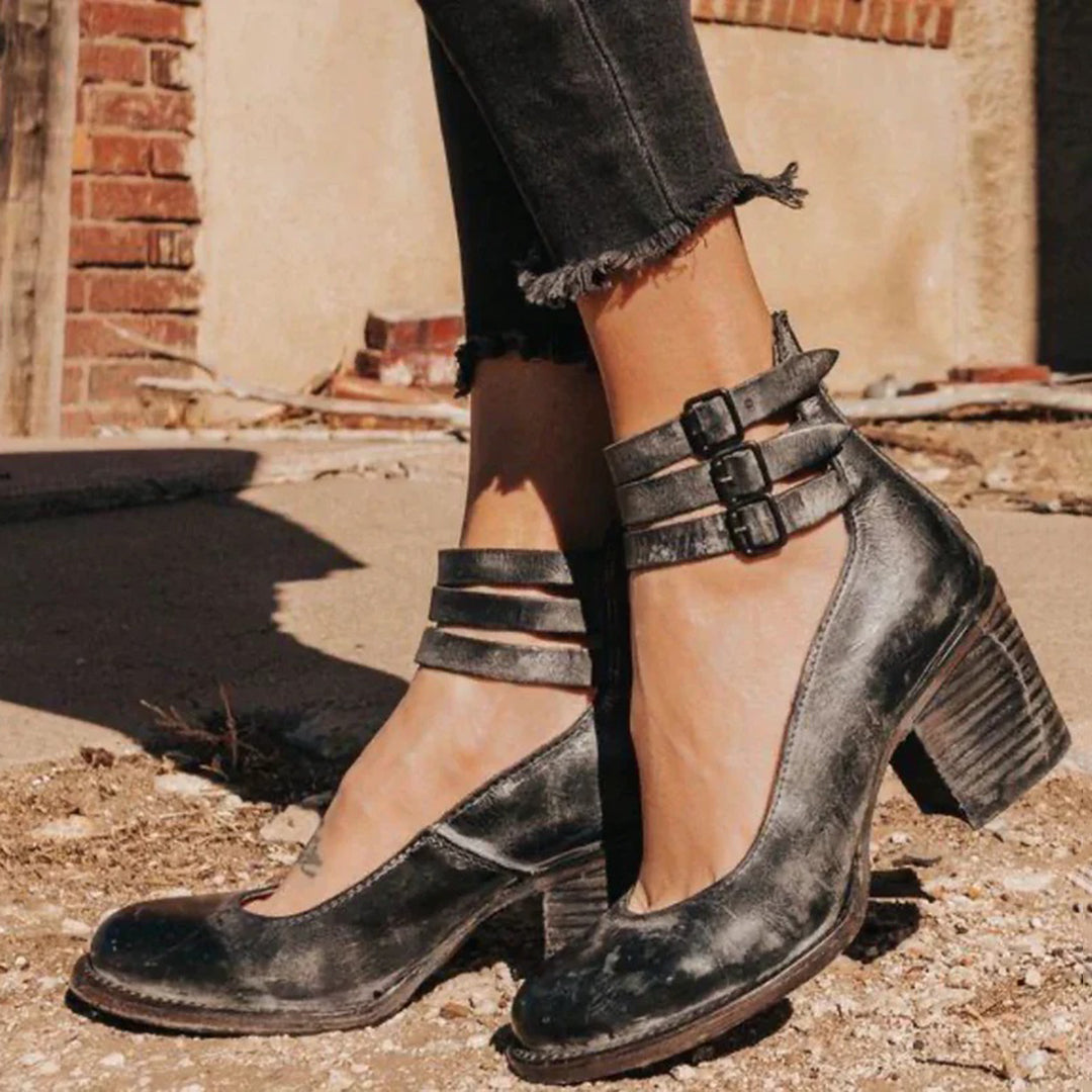 Celeste | Vintage-Inspired Comfort Pumps