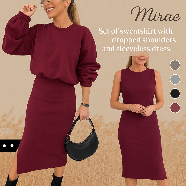 Mirae | Off-Shoulder Dress Set