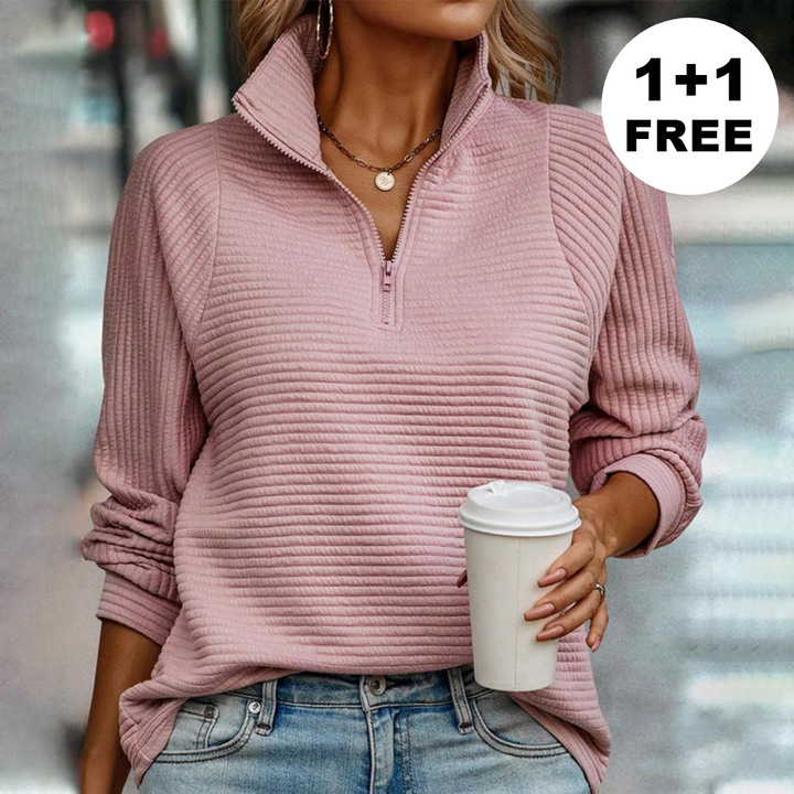 1+1 FREE | Emily - V-Neck Sweater