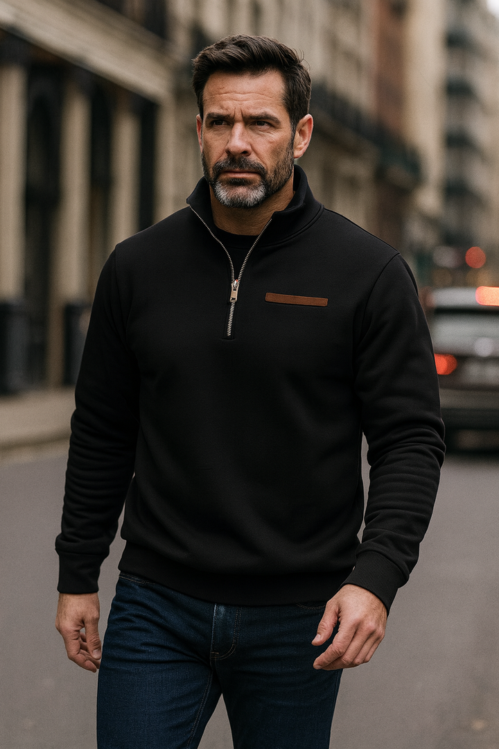 Gavin | Half-Zip Fleece Pullover
