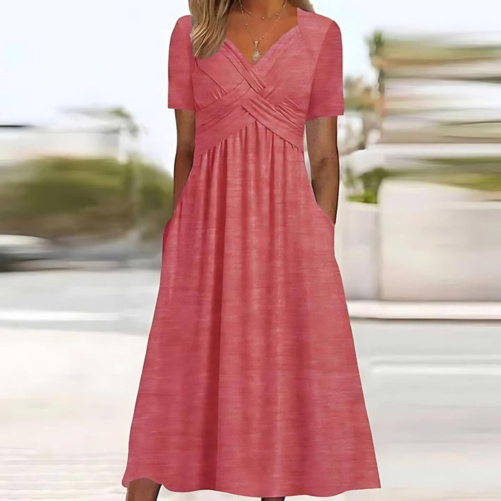 1+1 FREE | Seraphine - Elegant Midi Dress