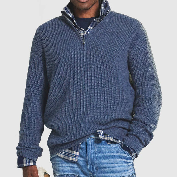 Mark | Casual Zip-Up Sweater