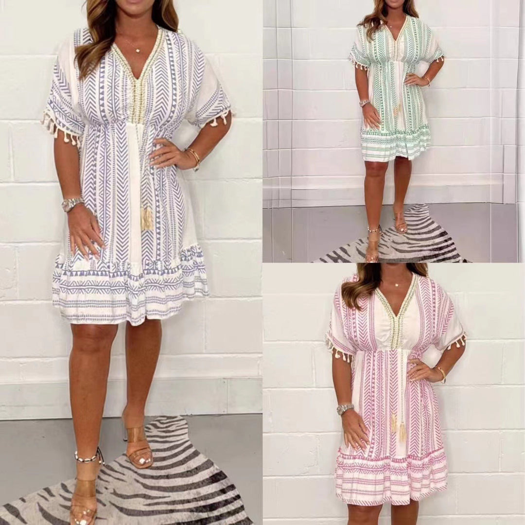 Gail | Vintage Boho Dress for Sunny Days