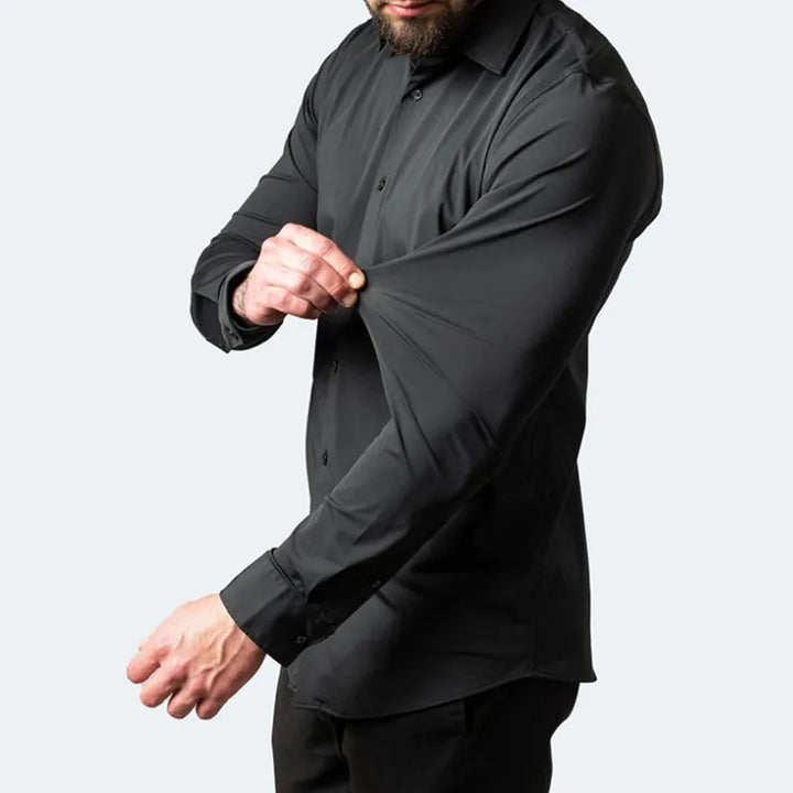 Benjamin - Athletic Stretch Shirt | 1+1 FREE