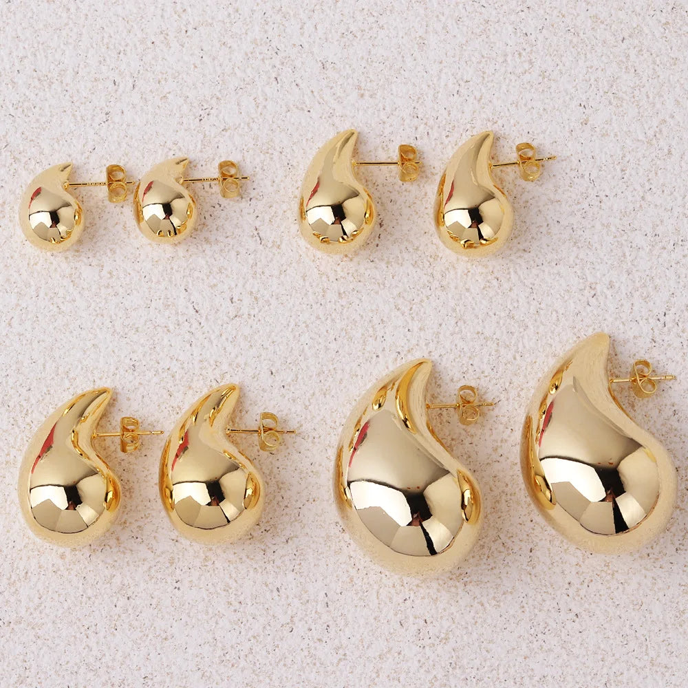 Celestia | Vintage Dome Drop Earrings