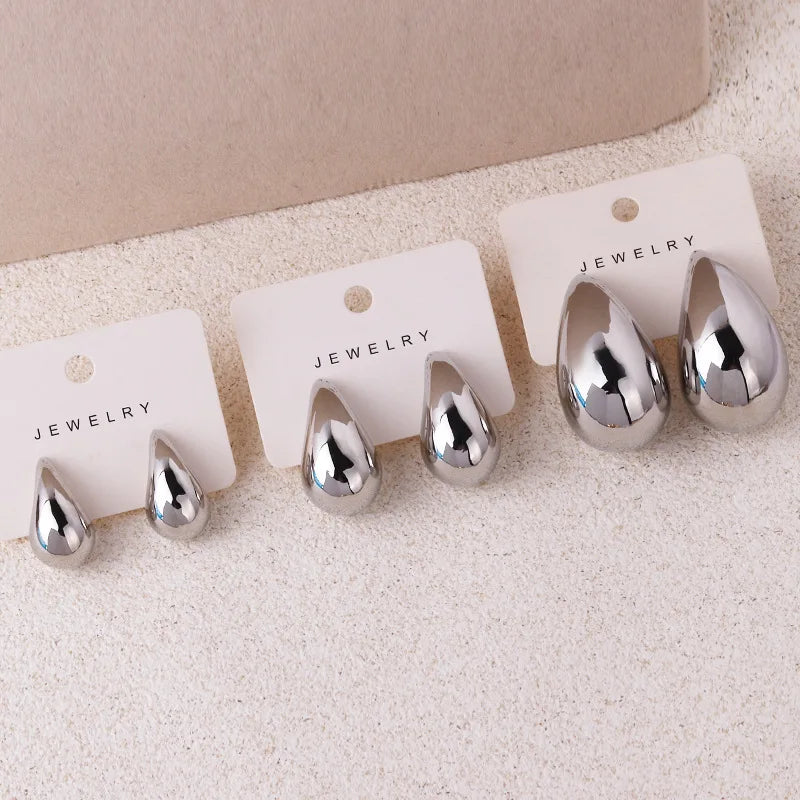 Celestia | Vintage Dome Drop Earrings