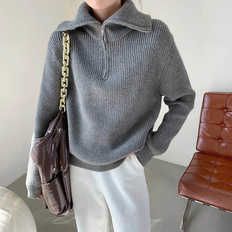 1+1 FREE | Terri - Oversized Turtleneck Sweater