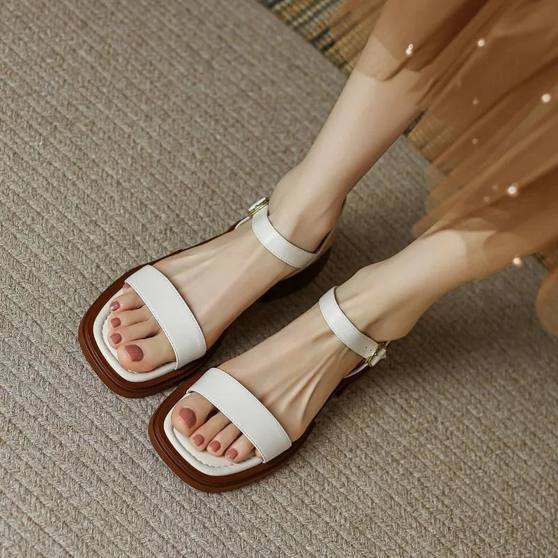 Aileen | Elegant Leather Sandals