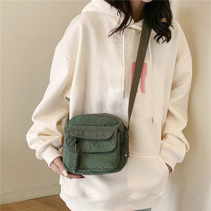 1+1 FREE | Piper -  Premium Corduroy Crossbody Bag
