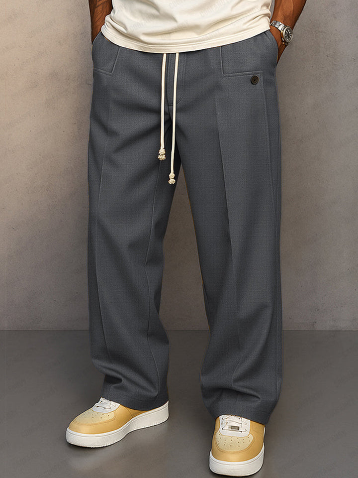 Keaton | Smart Drawstring Trousers