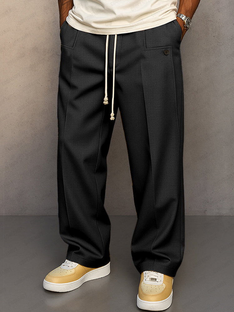 Keaton | Smart Drawstring Trousers