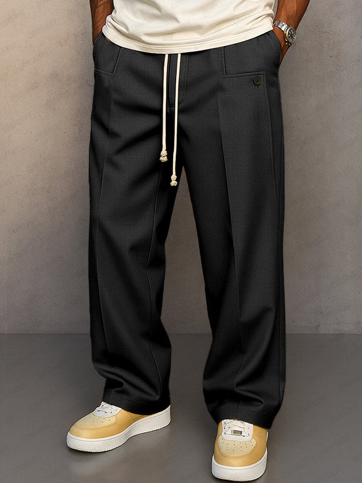 Keaton | Smart Drawstring Trousers