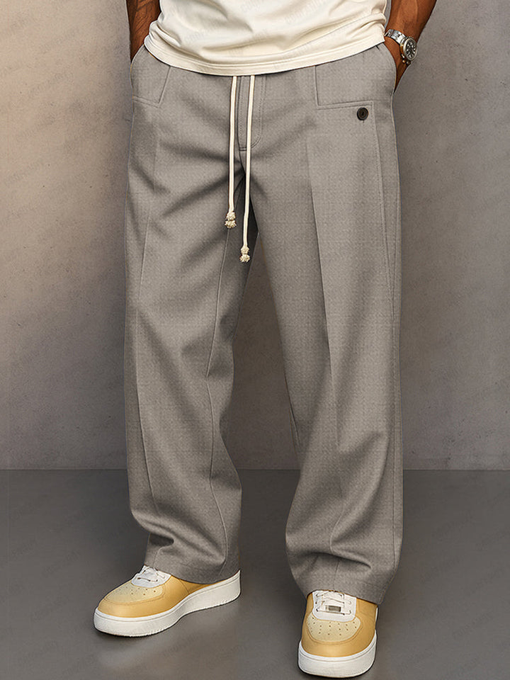 Keaton | Smart Drawstring Trousers