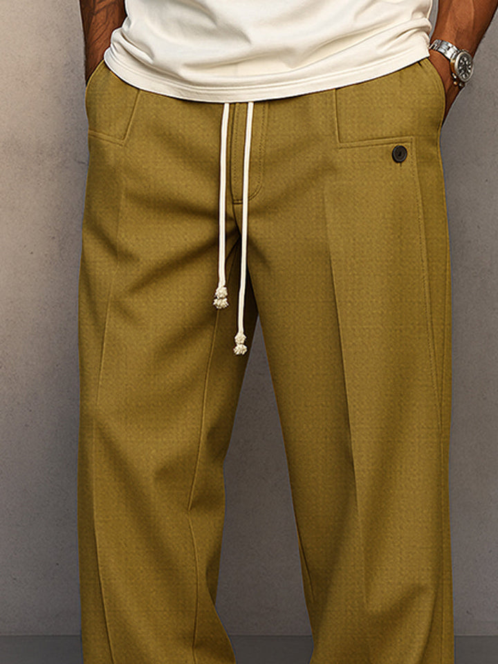 Keaton | Smart Drawstring Trousers