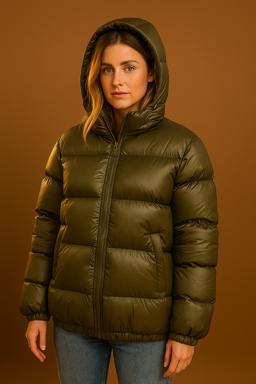 Sage | Unisex Quilted Puffer Jacket