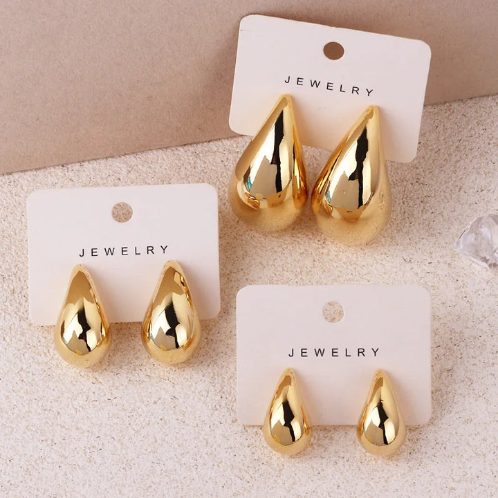 Celestia | Vintage Dome Drop Earrings