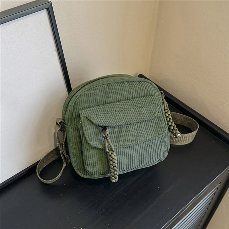 1+1 FREE | Piper -  Premium Corduroy Crossbody Bag