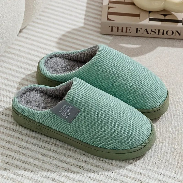 1+1 FREE | Paisley - Unisex Plush Slippers