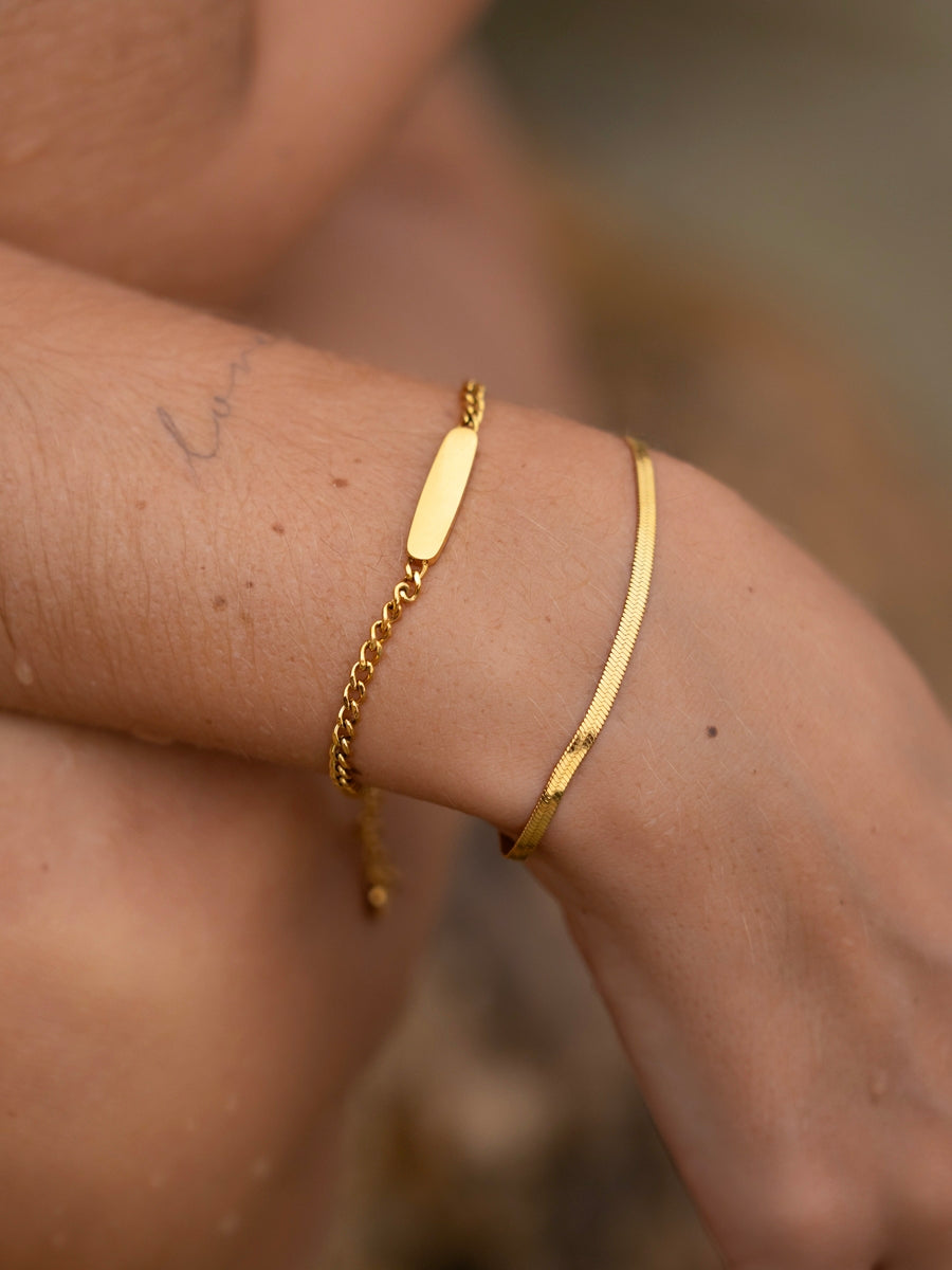 Lustra | Snake Chain Bracelet