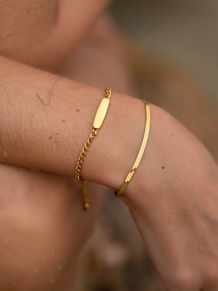 Lustra | Snake Chain Bracelet